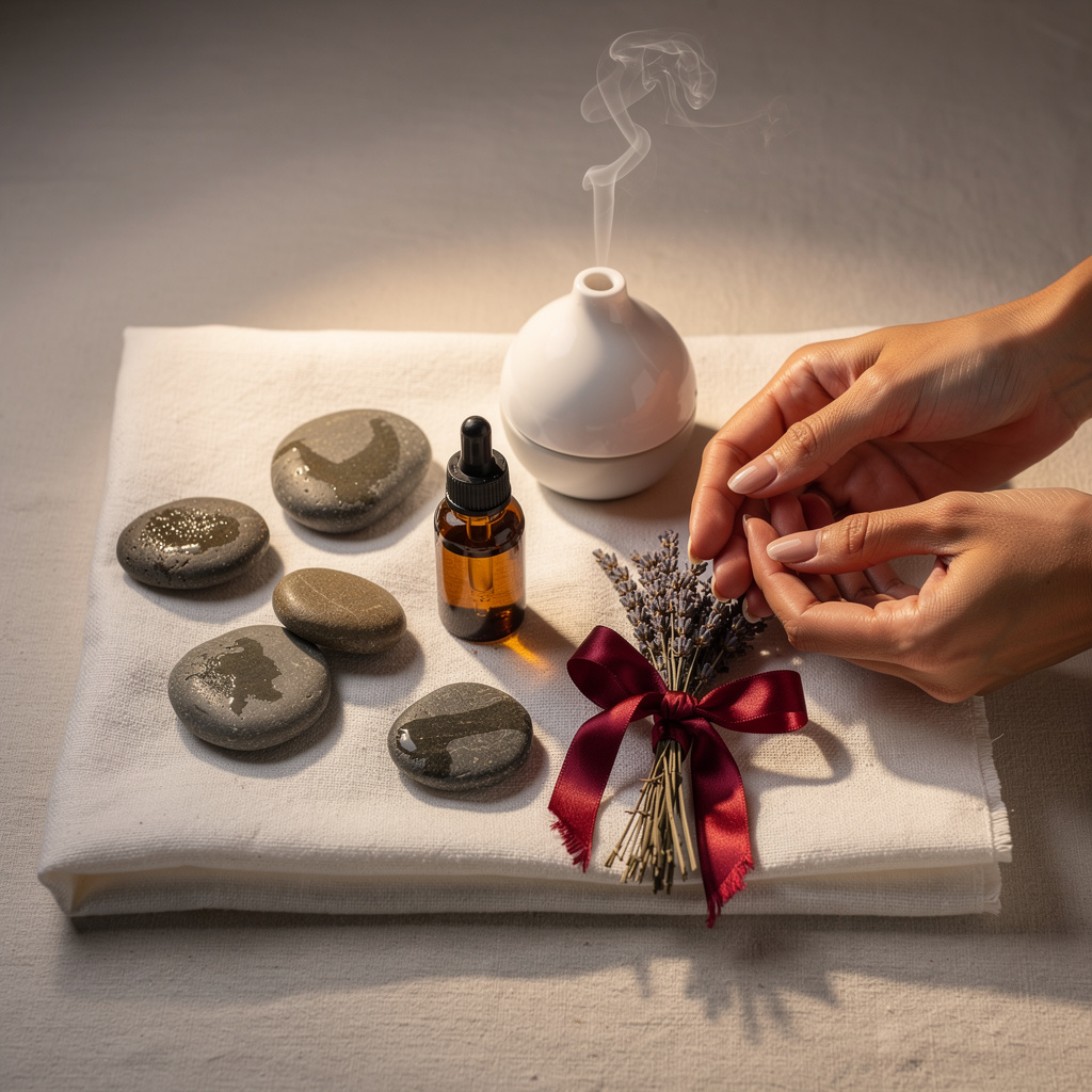 Massage Aromathérapeutique et Huiles Essentielles