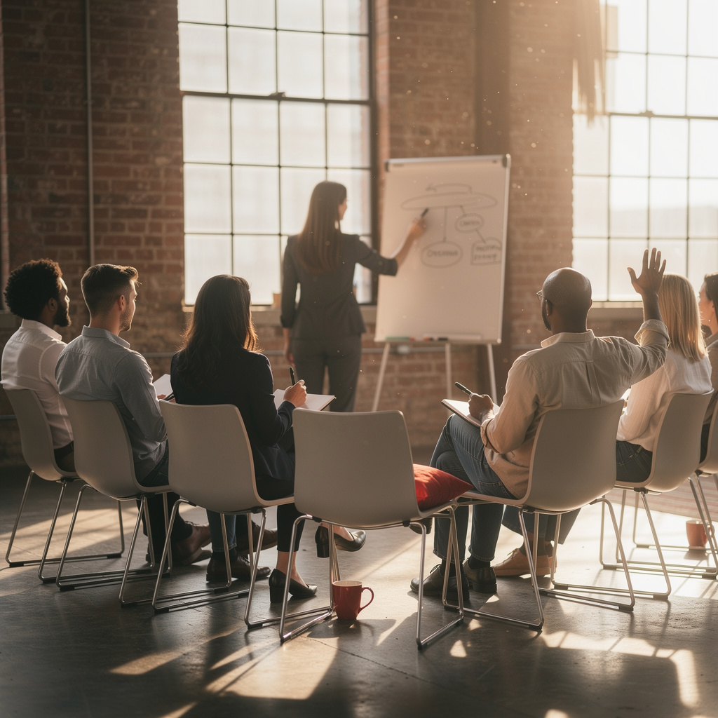 Animation de coaching de groupe
