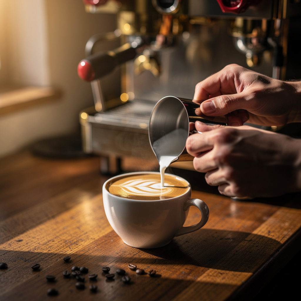 Espresso et art du latte