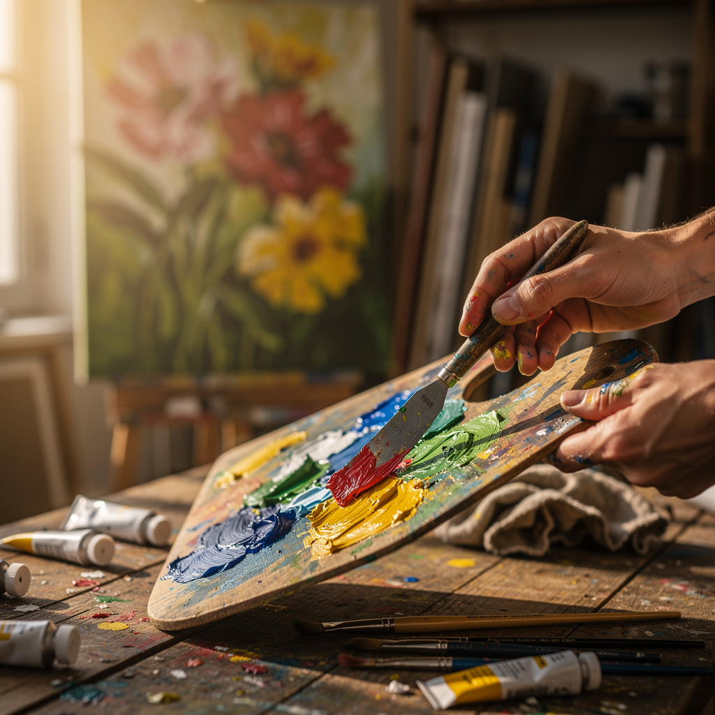 Techniques de peinture acrylique