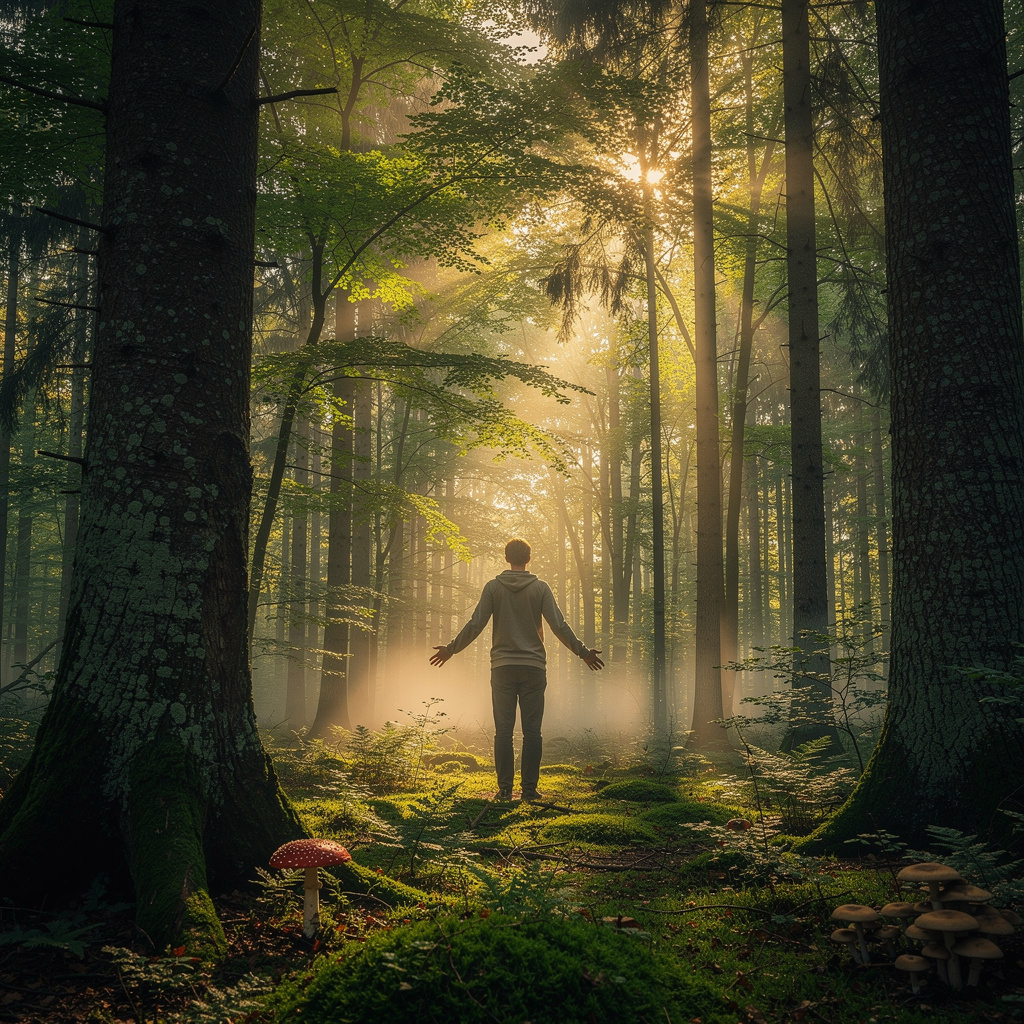 Bain de forêt