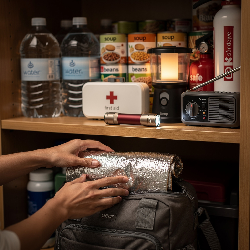 Kit et plan d'urgence domestique