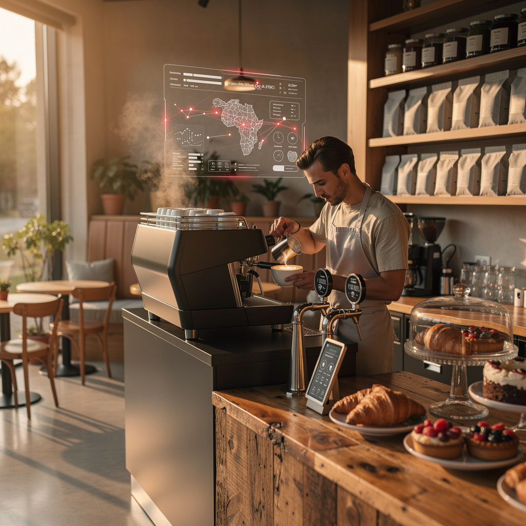 Gestion de café par l'IA