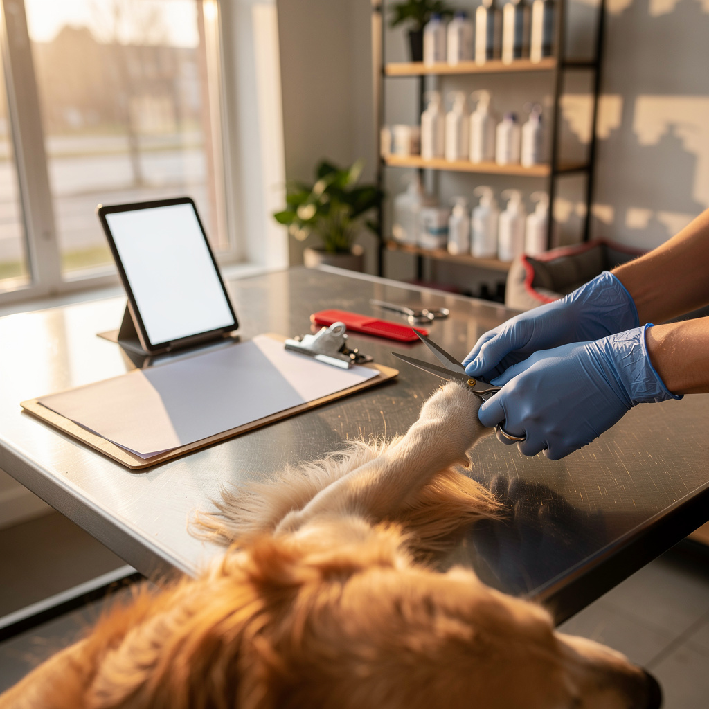 Gestion d'entreprise de soins pour animaux