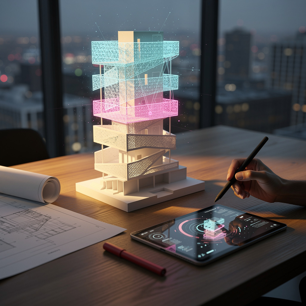 Visualisation architecturale avec IA
