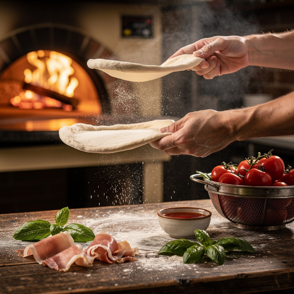 Publicité pour pizzeria