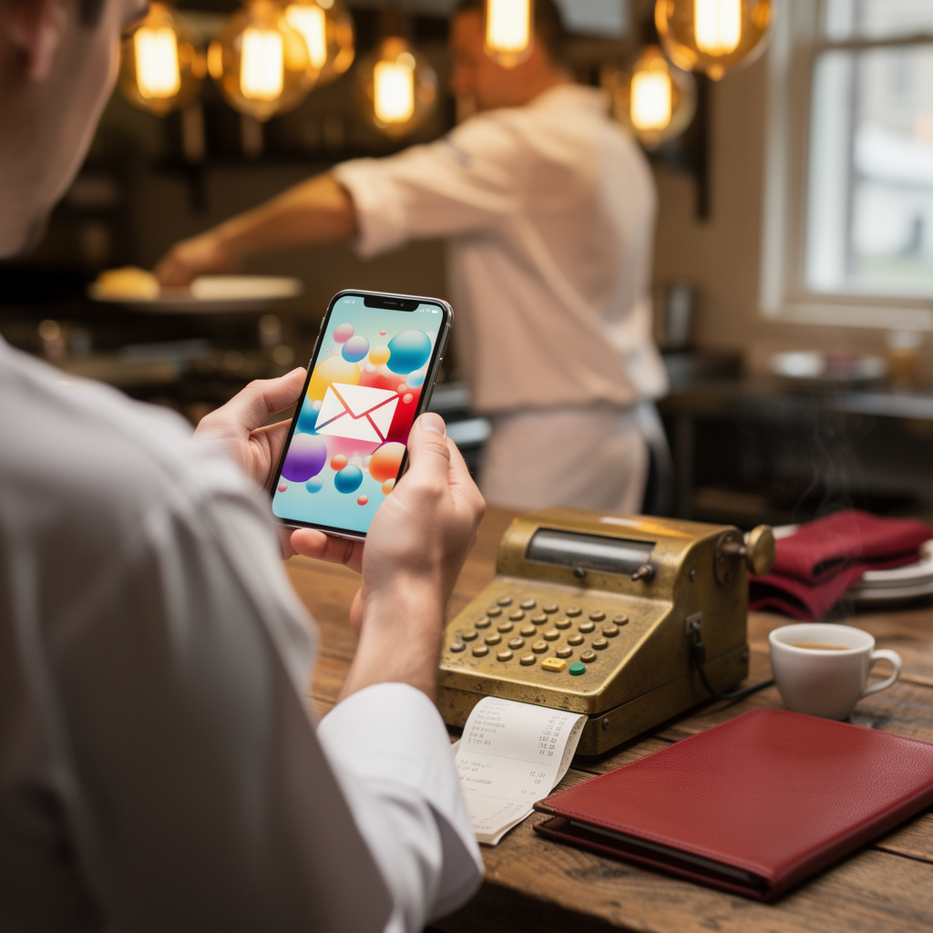 Marketing par email et SMS pour restaurants