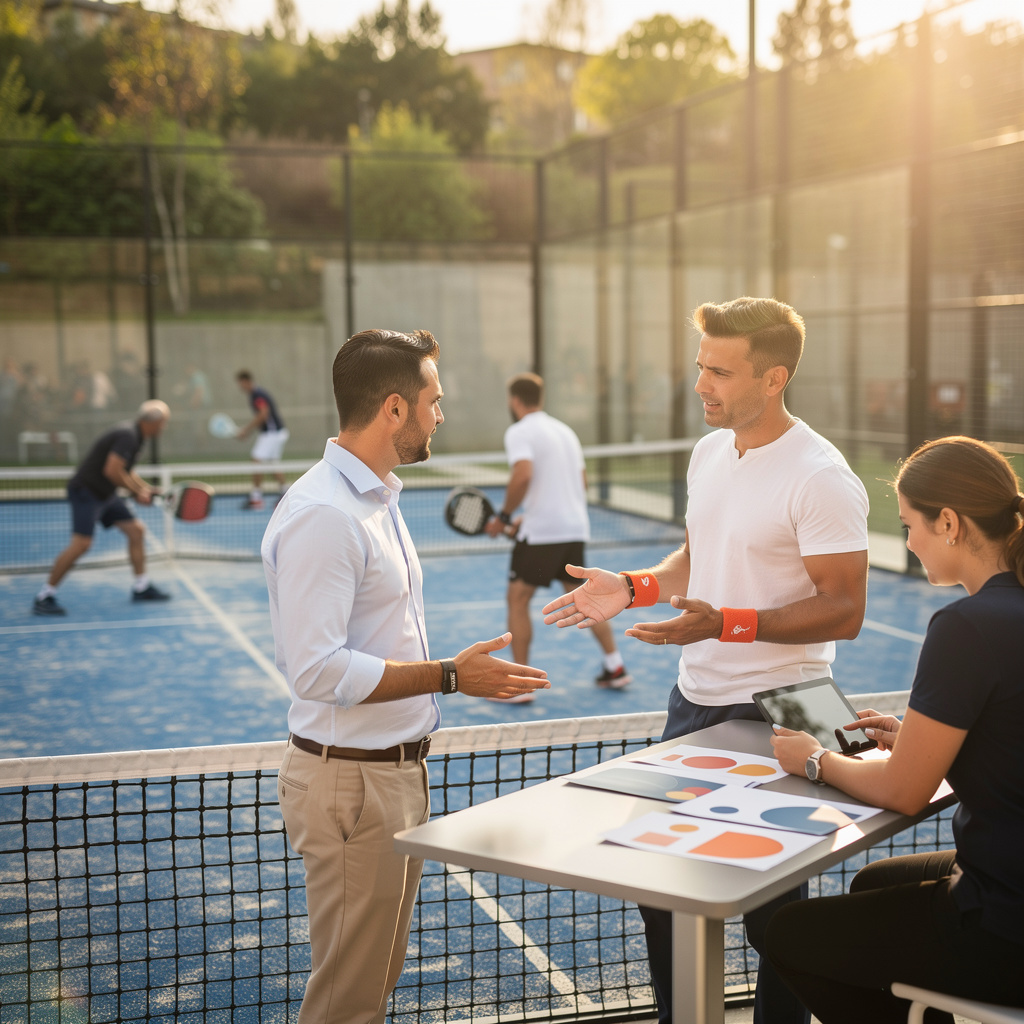 Marketing pour clubs de padel