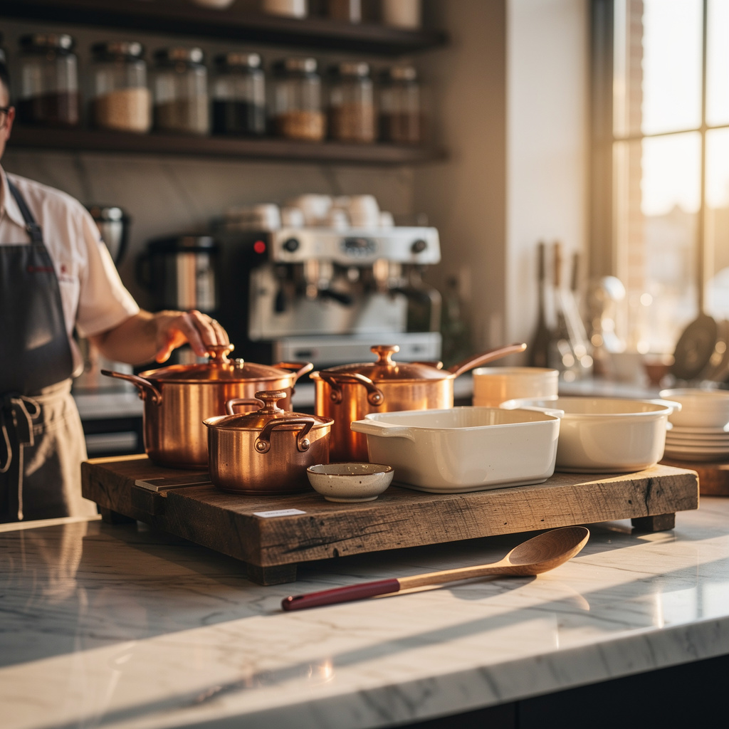 Marketing pour magasin d'ustensiles de cuisine