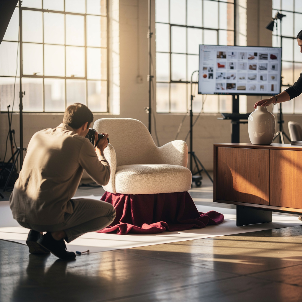 Marketing e-commerce pour l'ameublement
