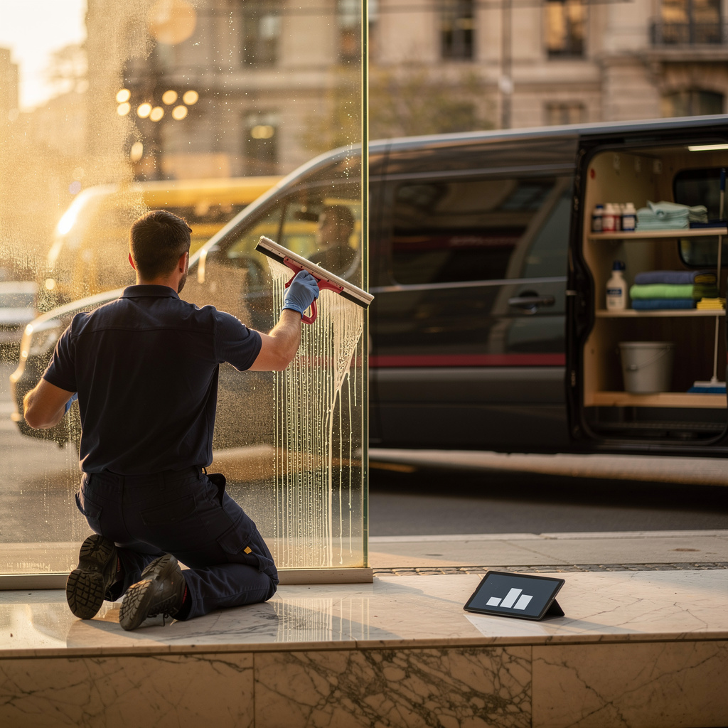 Marketing pour laveurs de vitres
