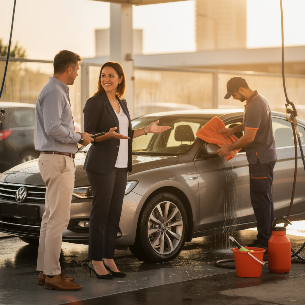 Marketing pour lavage auto