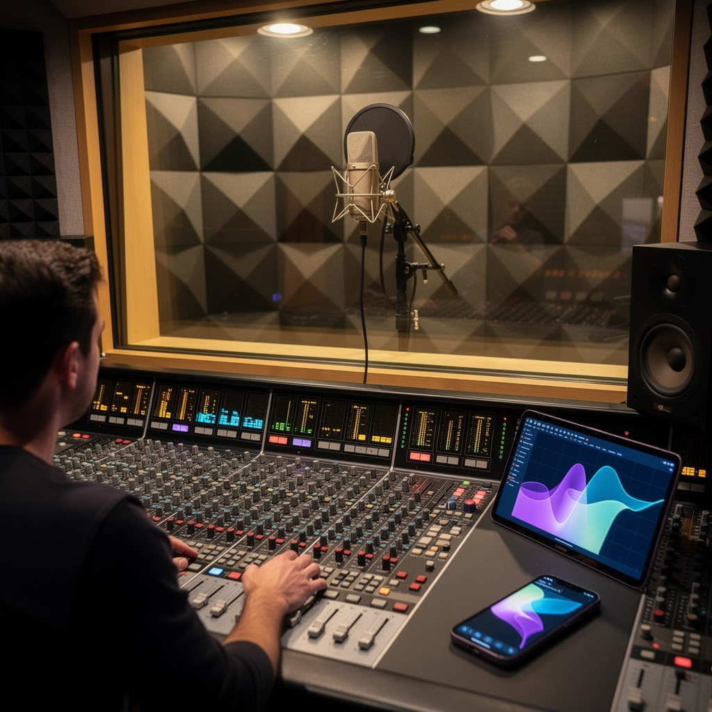 Marketing pour studio d'enregistrement