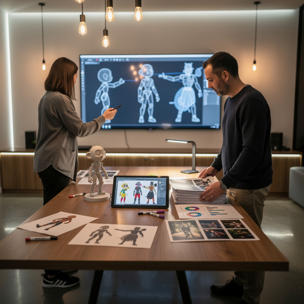 Marketing pour studios d'animation