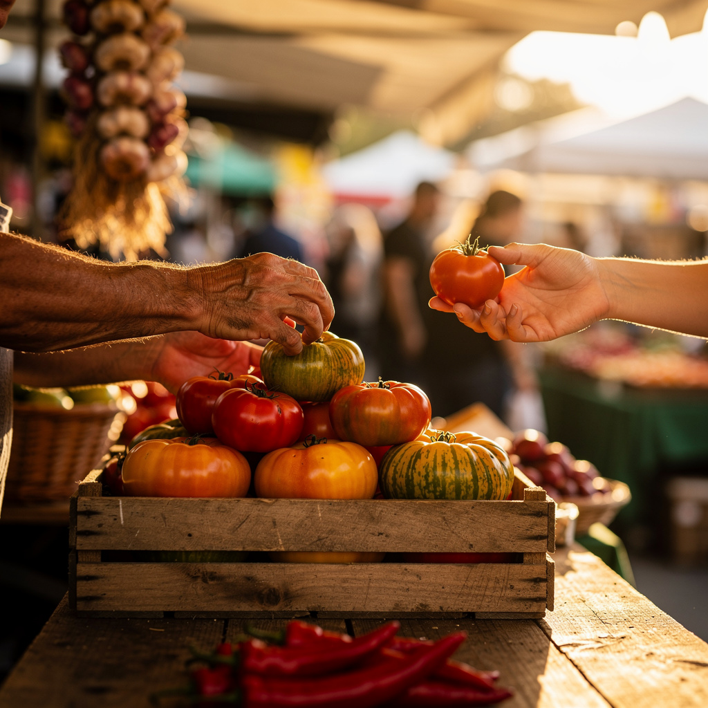 Marketing au marché fermier