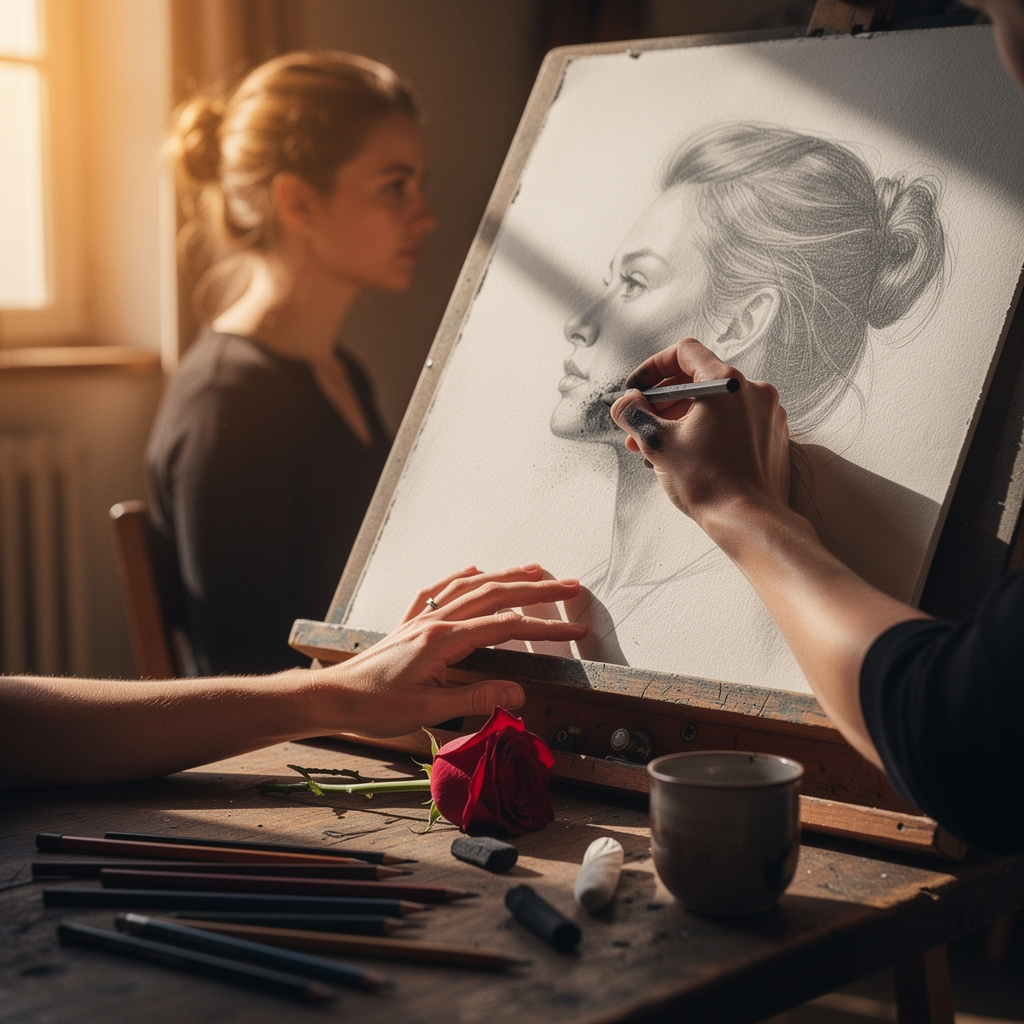 Dessin de portrait