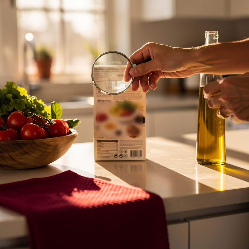 Lire les étiquettes nutritionnelles
