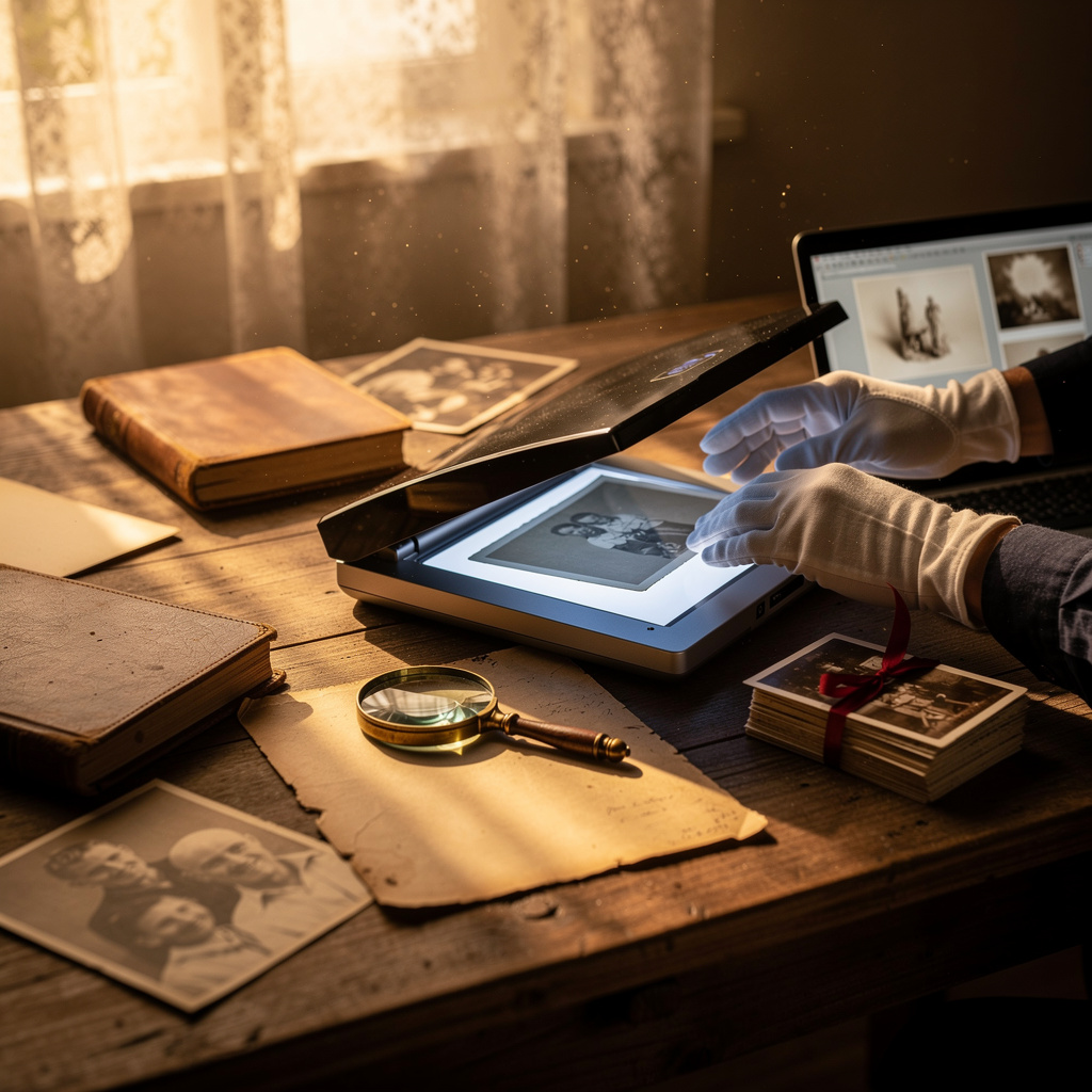 Numérisation des archives familiales