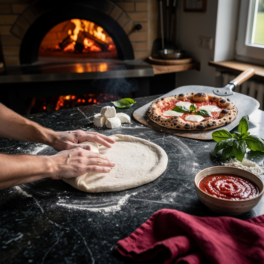 Pizza napolitaine maison