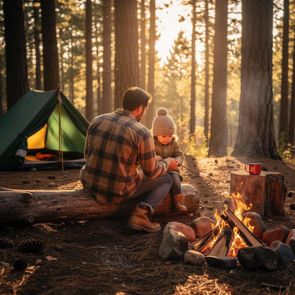 Camping en famille