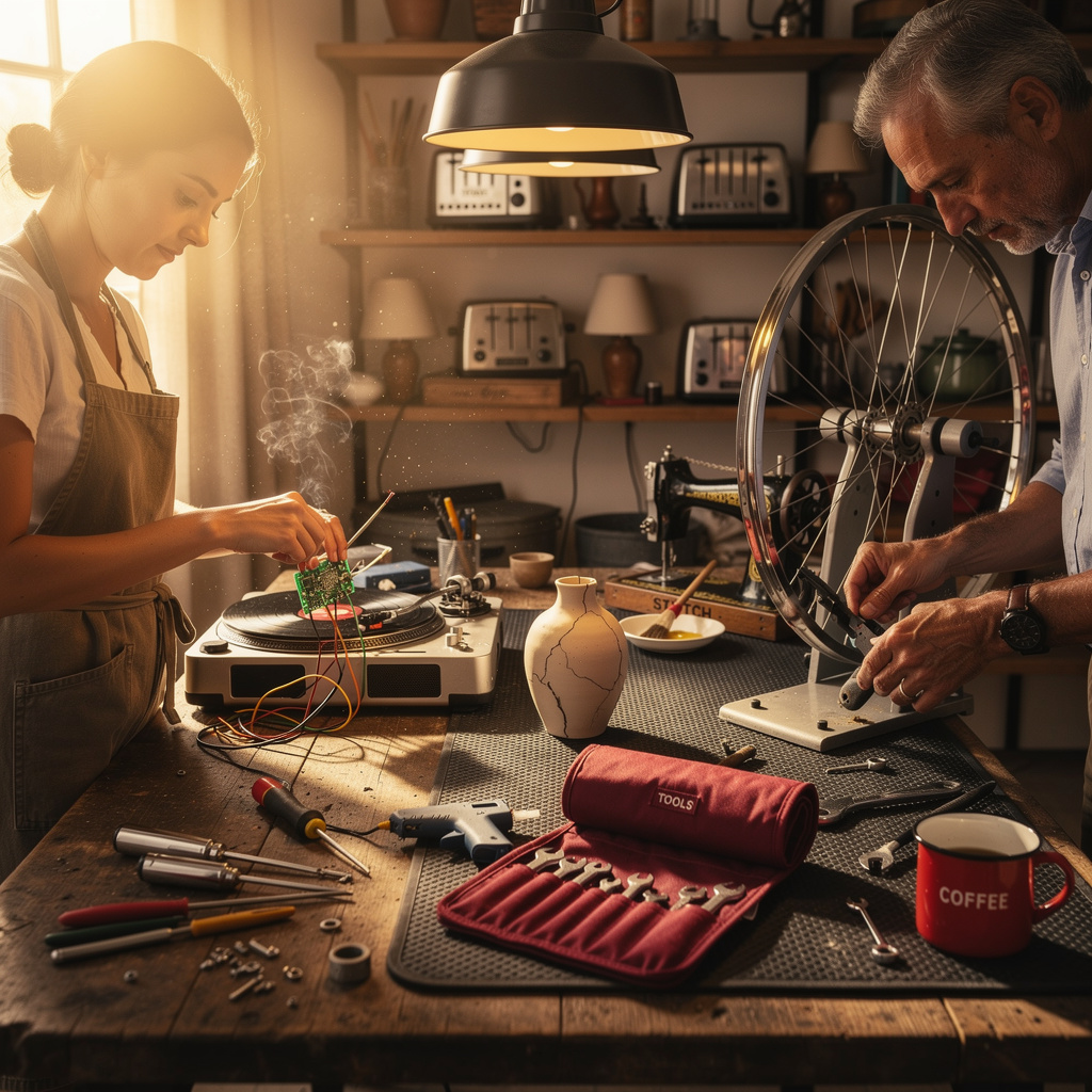 Culture de la réparation et Repair Cafés