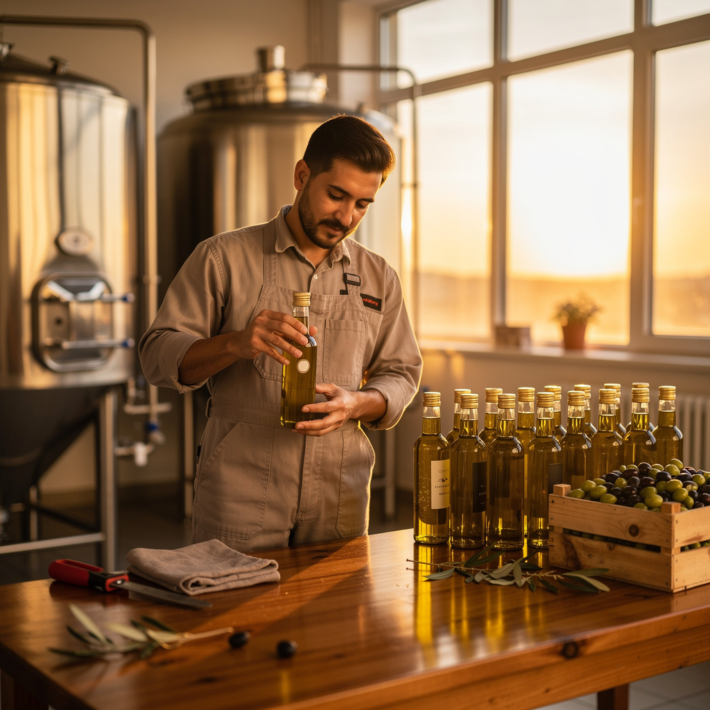 Créer une entreprise d'huile d'olive