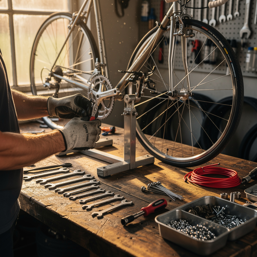 Créer un atelier de réparation de vélos