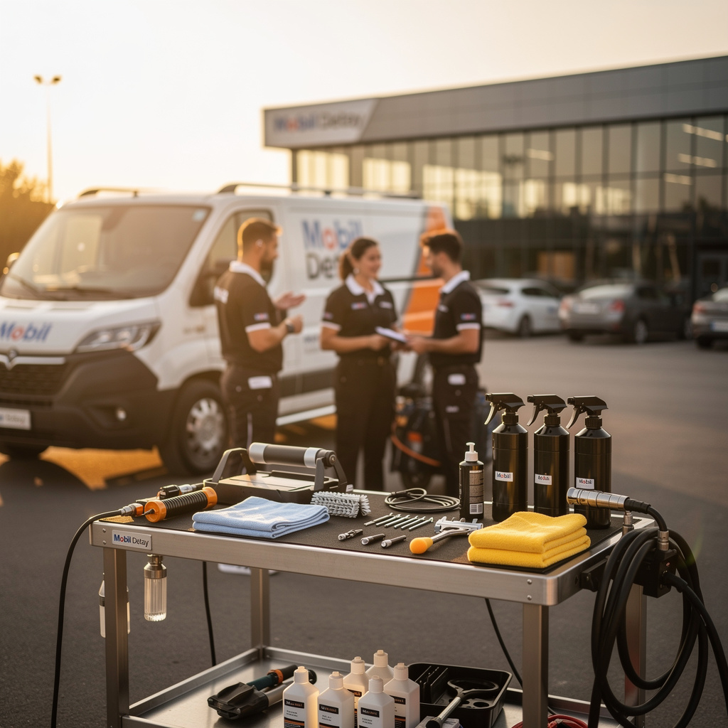 Lancer une franchise de detailing mobile