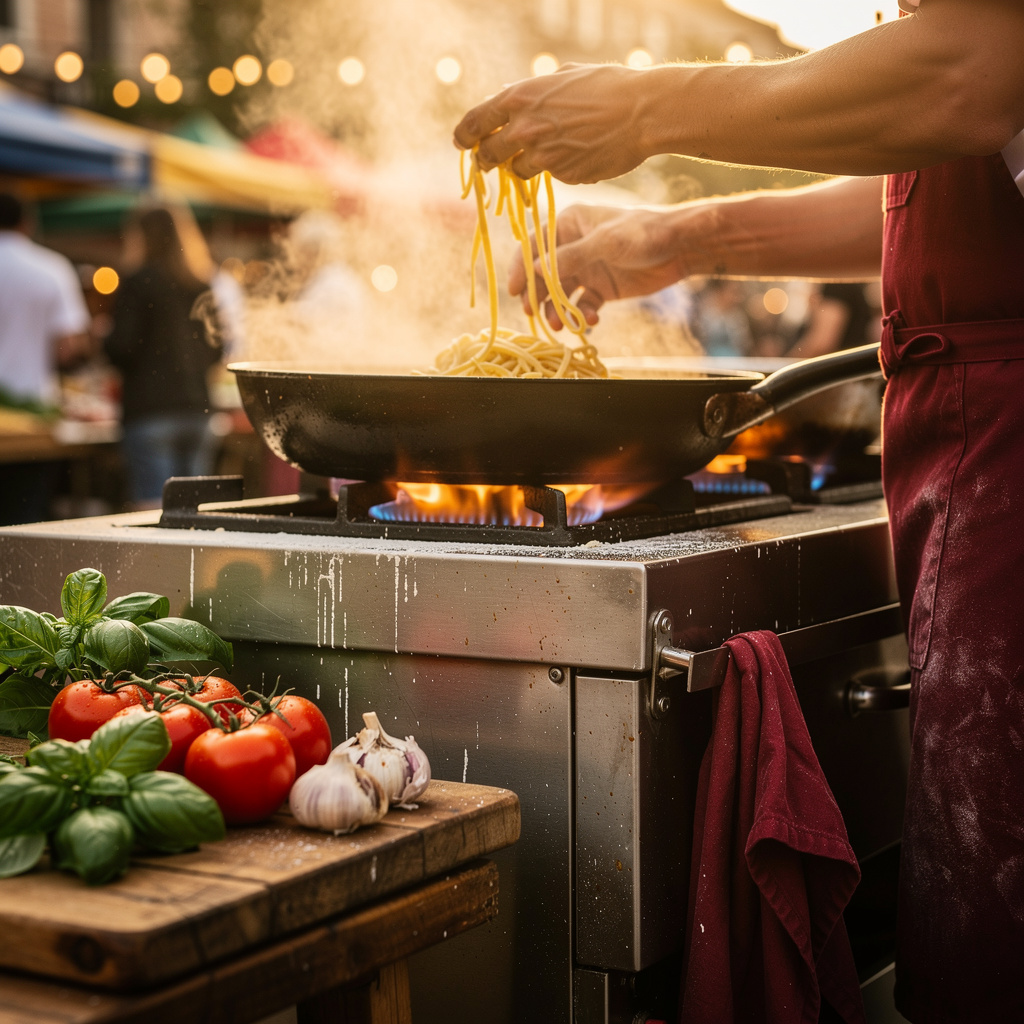 Créer un stand alimentaire