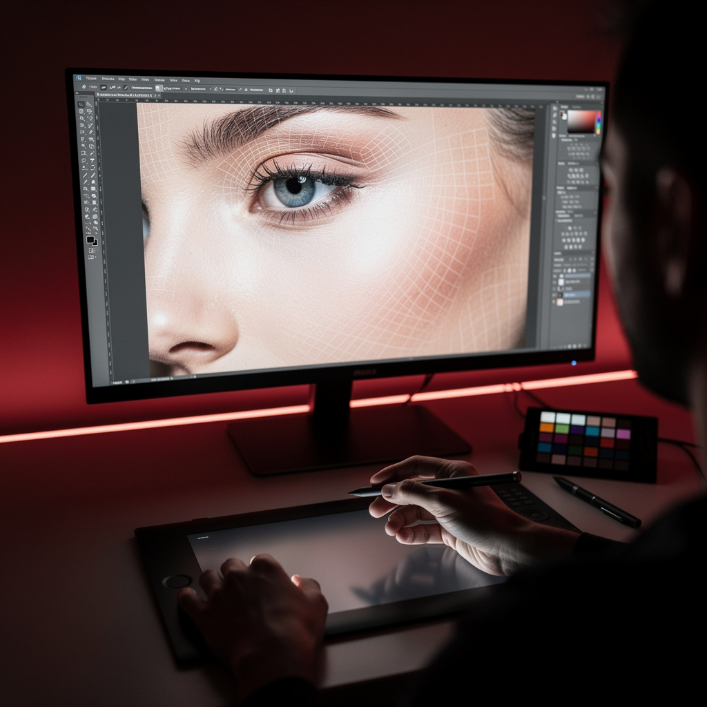Retouche de portrait