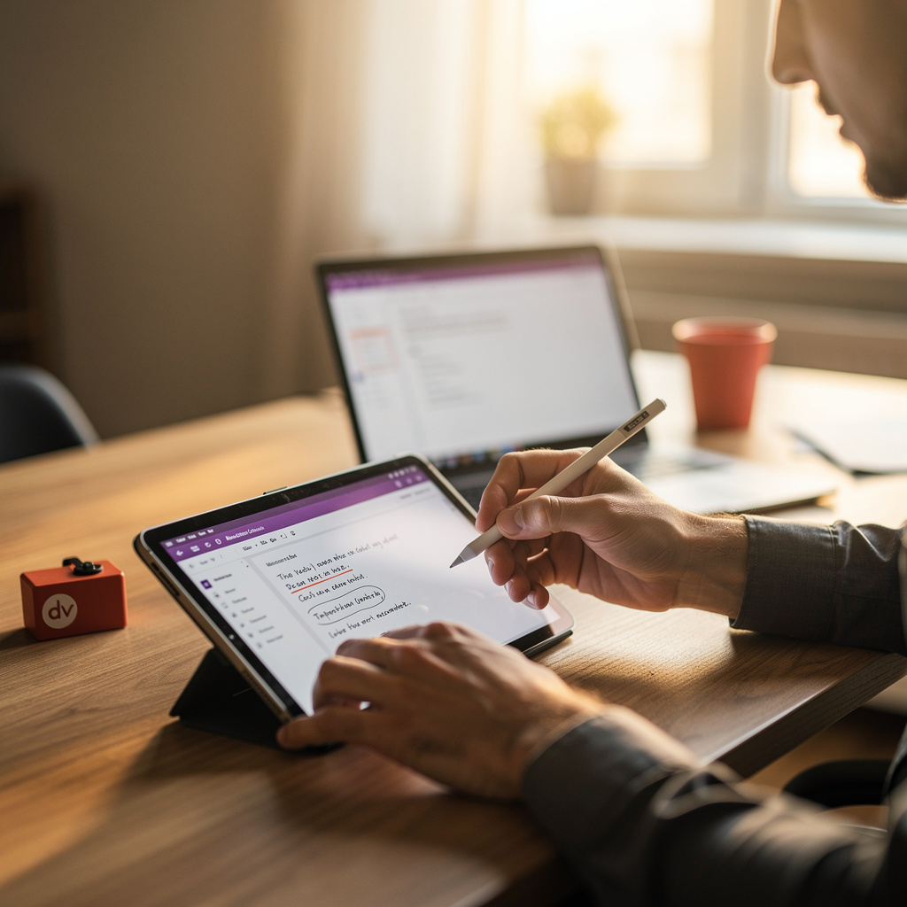 Prise de notes avec Microsoft OneNote