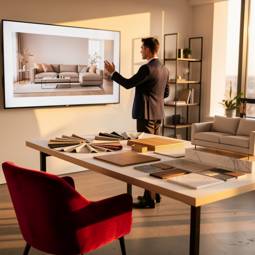 IA pour idées de design d'intérieur