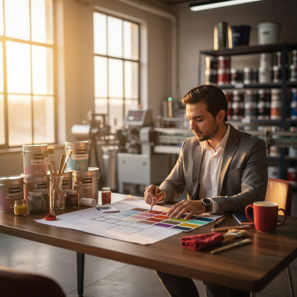 Créer une entreprise de peinture