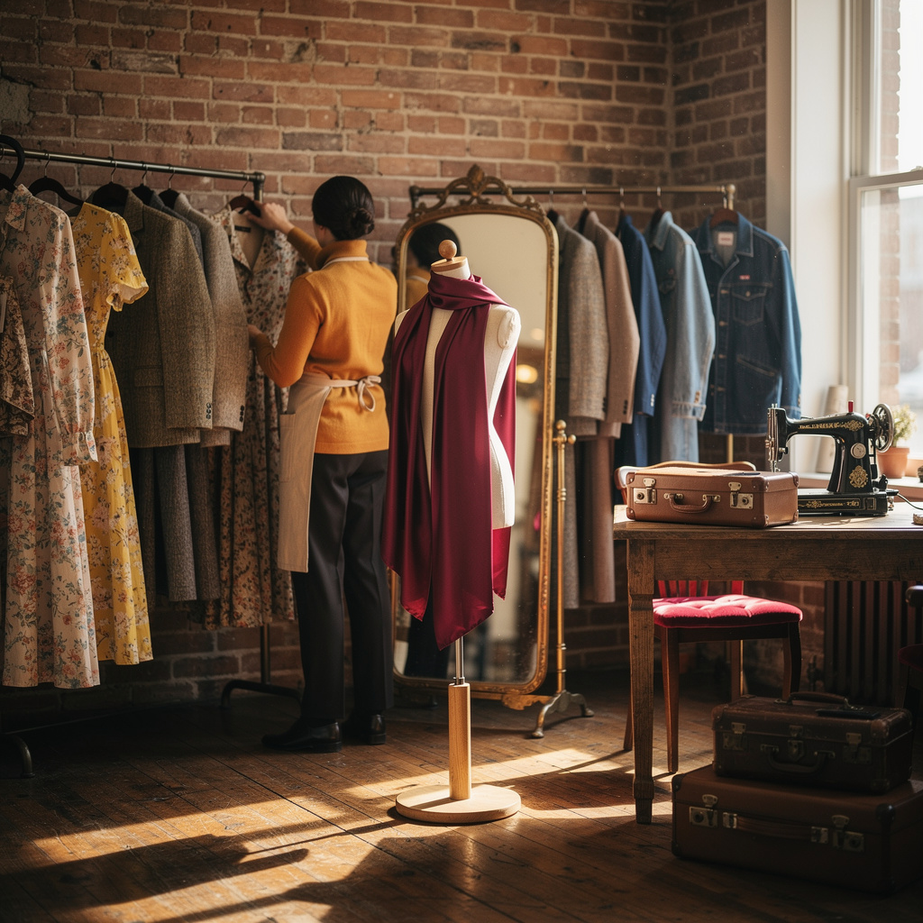 Lancer une boutique de vêtements vintage