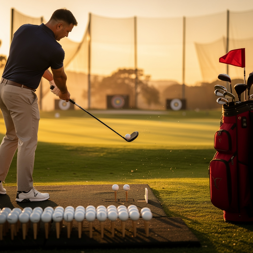 Créer un practice de golf