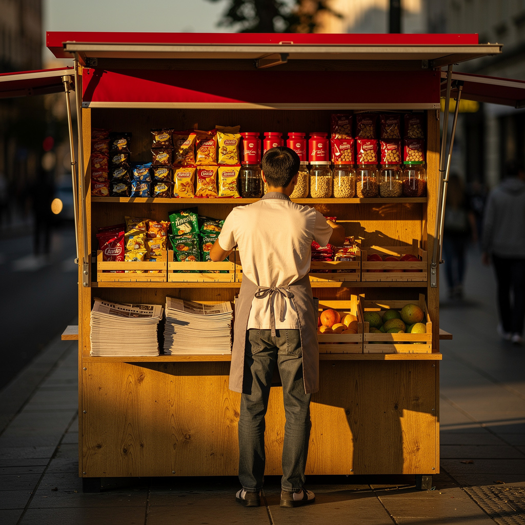 Lancer une entreprise de kiosque