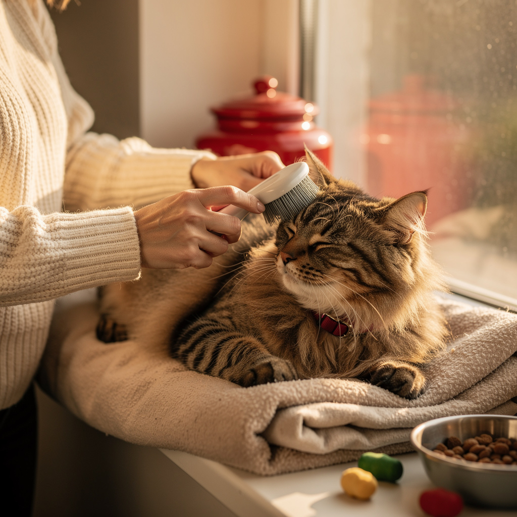 Soins de base pour chats