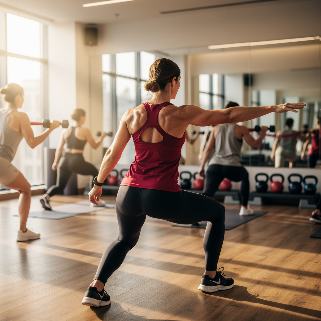 Animation de cours collectifs fitness