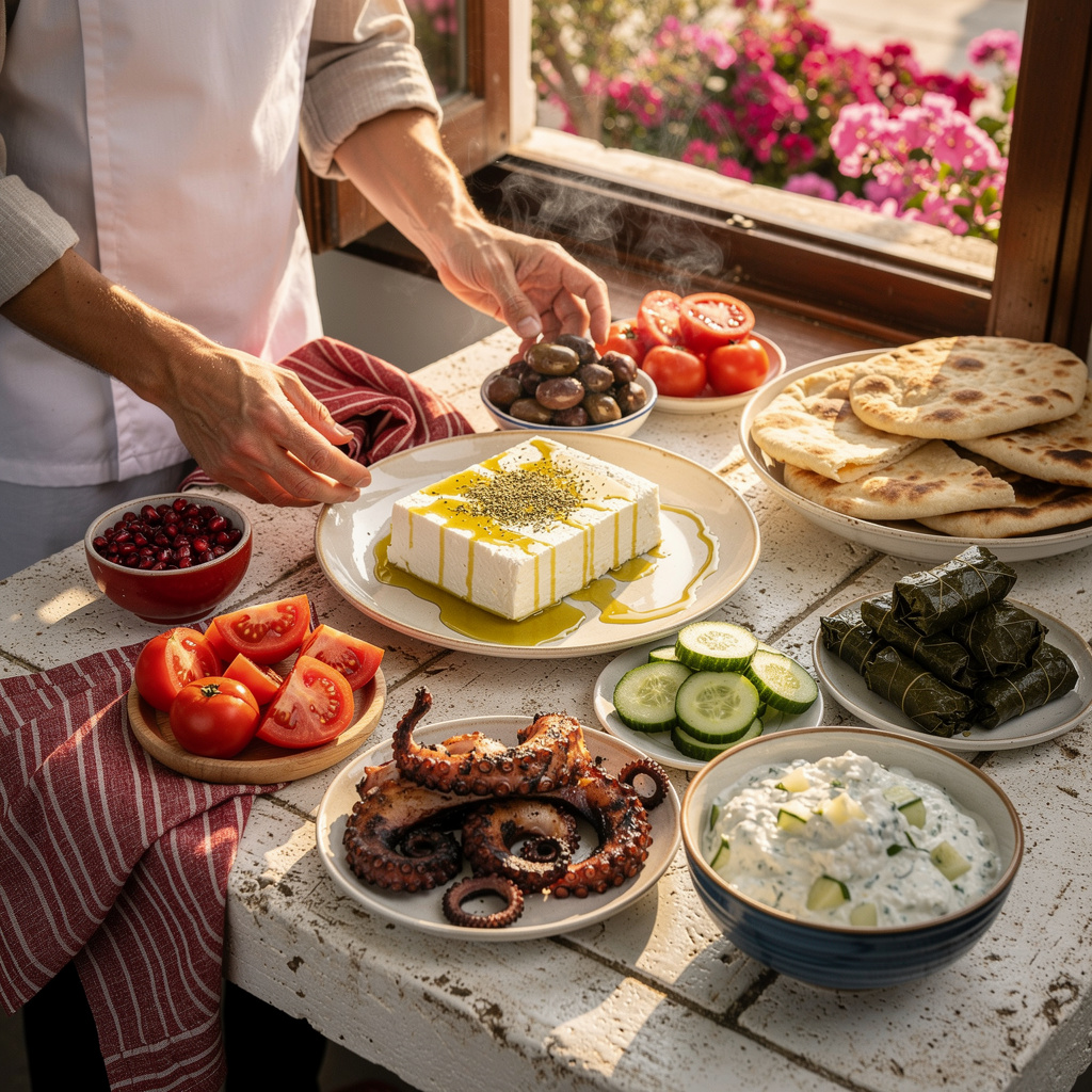 Bases de la cuisine grecque