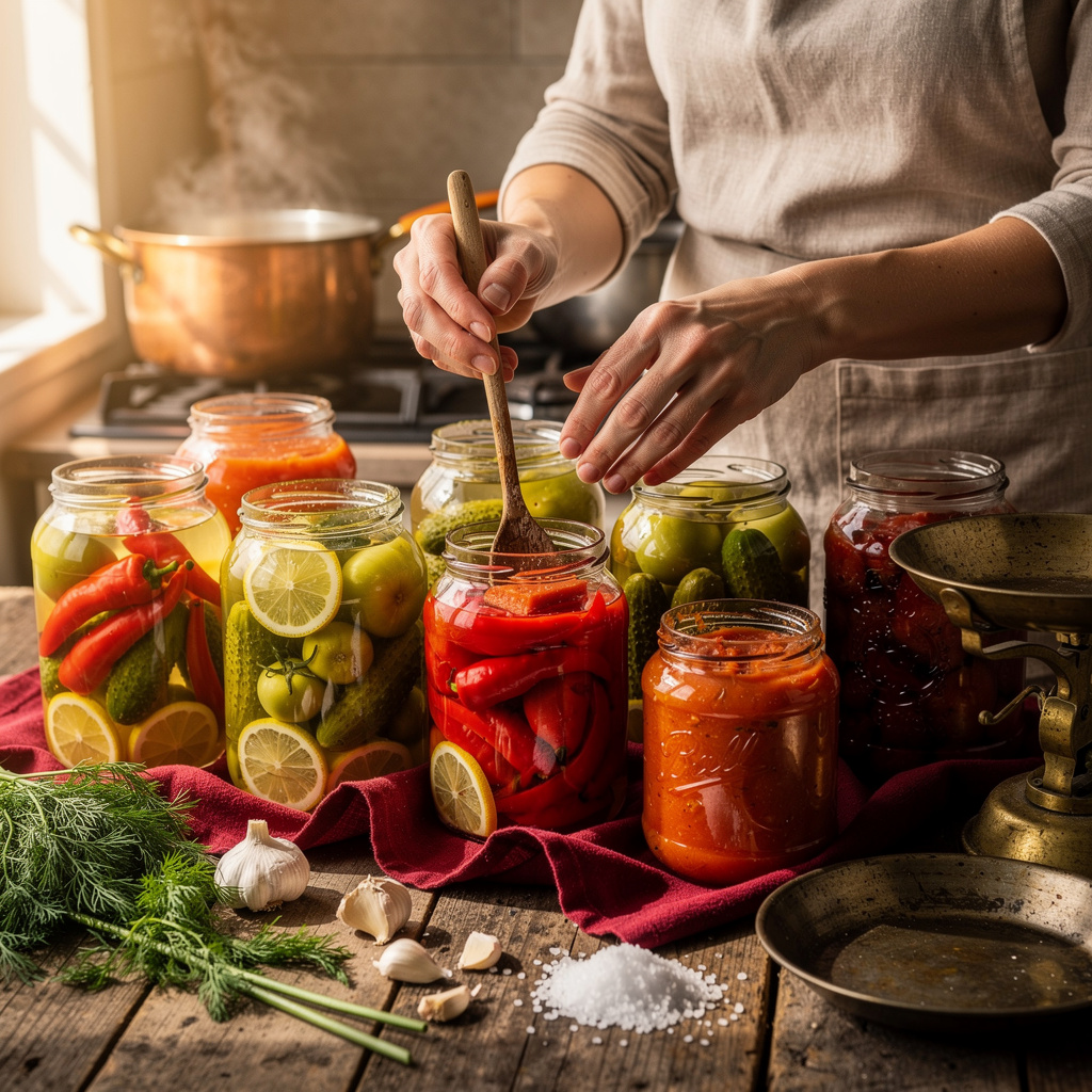 Conservation et fermentation des aliments
