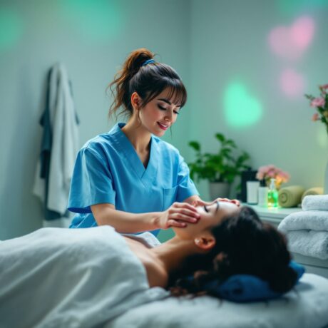 Massage du Décolleté et du Visage