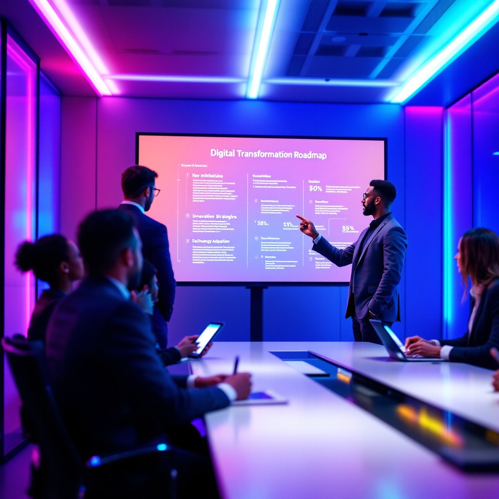 Leadership dans la Transformation Numérique