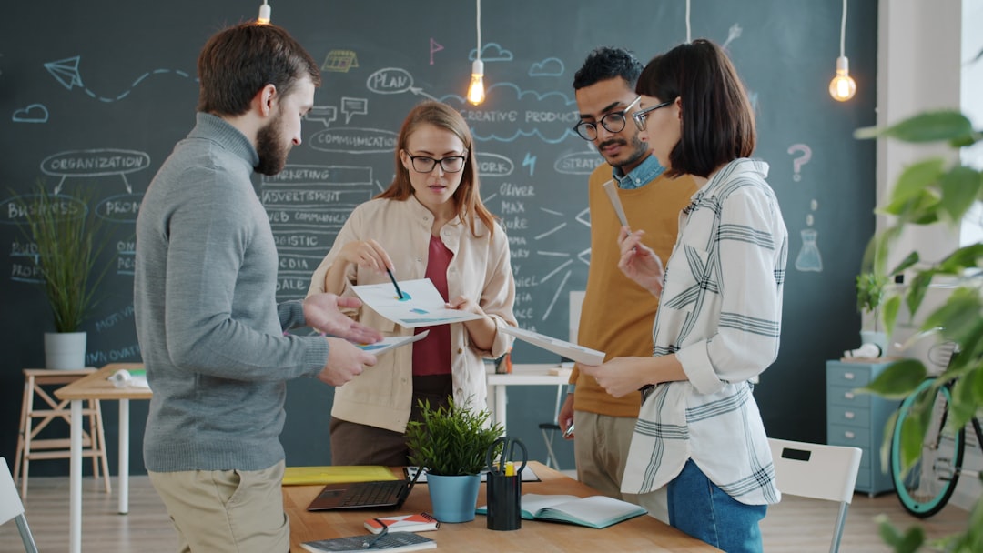 group brainstorming session