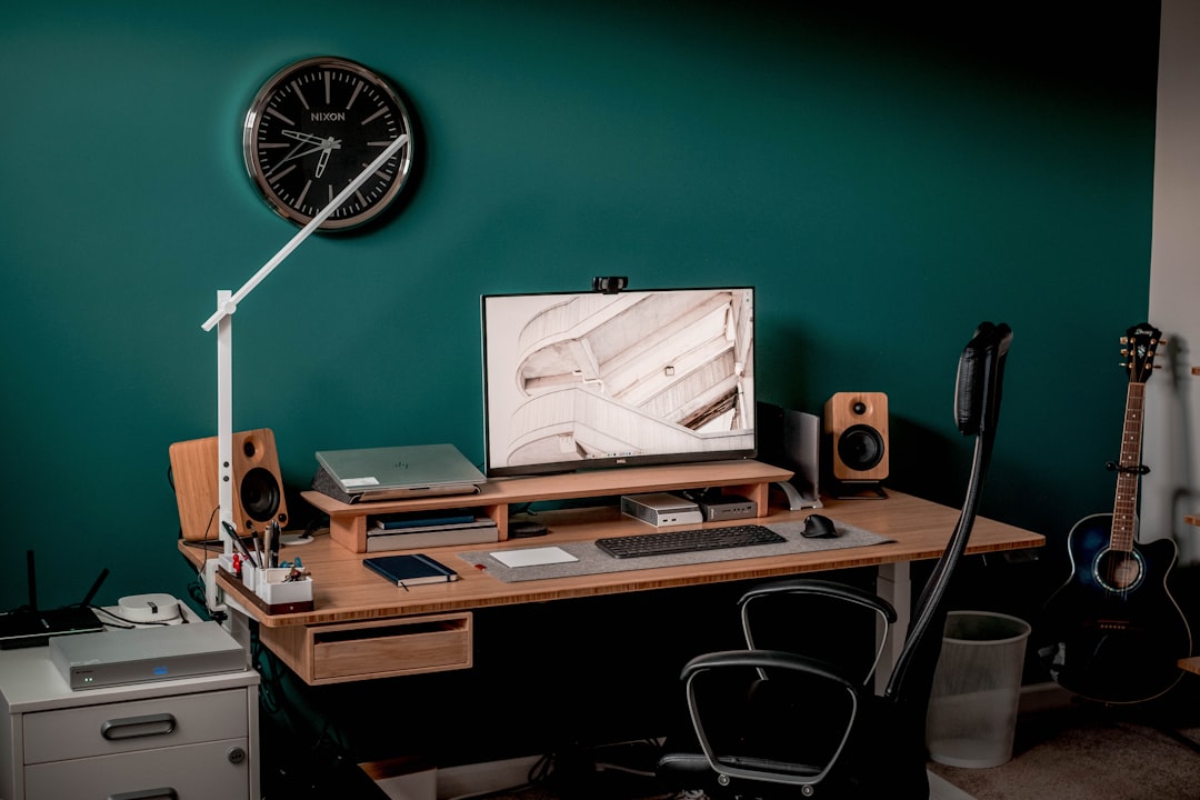 modern office workspace