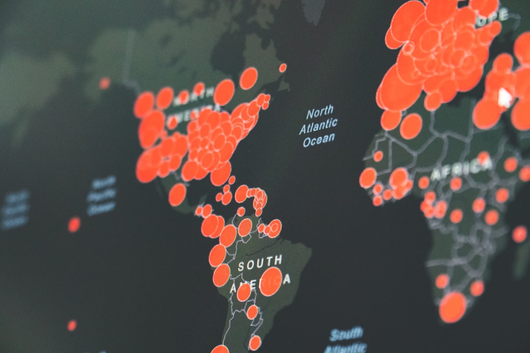 global supply chain map