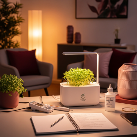 Opération Hydroponique à Domicile