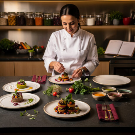 Création de Menus Végétaux