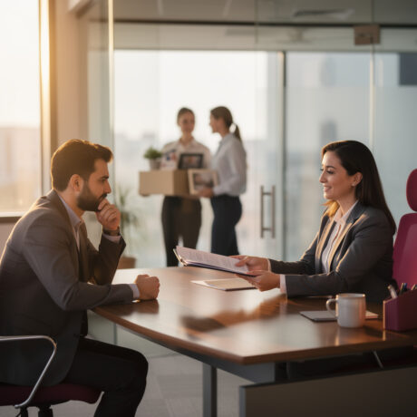 Départ des collaborateurs