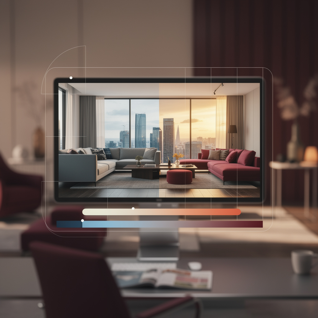 Retouche photo immobilière