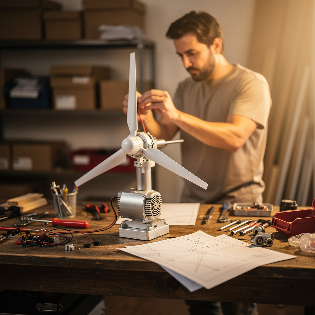 Éoliennes Artisanales : Fabrication et Installation